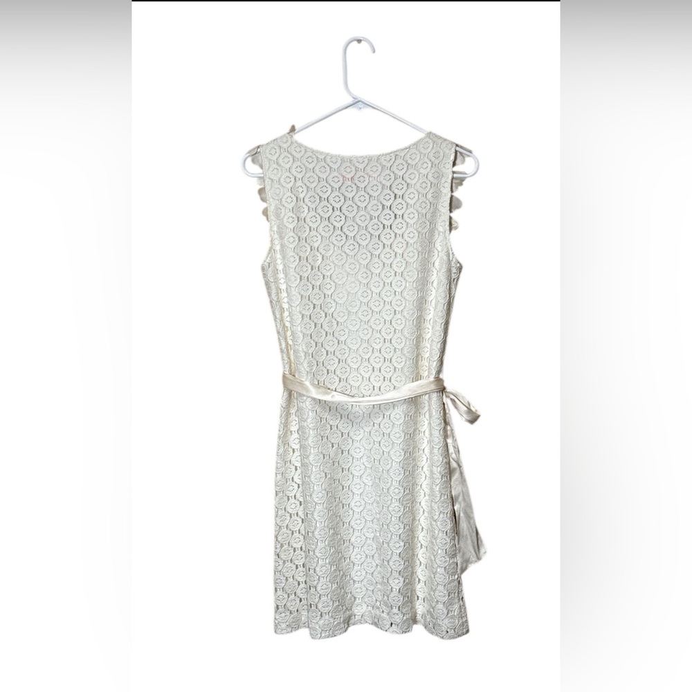 Cynthia Steffe Cream Lace Mini Drees,size 10 - Picture 4 of 8